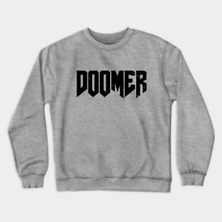 Doomer Boomer Meme Gamer Dad Crewneck Sweatshirt